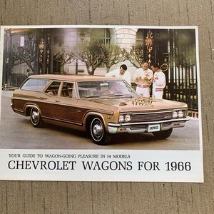 Chevrolet wagons 1966 brochure